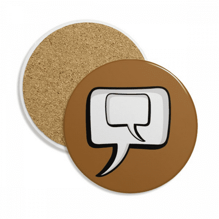 

Daily Language Chat Dialogue Understanding Coaster Cup Mug Tabletop Protection Absorbent Stone