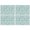 Daisy Flower Pattern, variant on Daisy Flower Pattern Summer Placemats Table Placemats Set Of 4-Linen Kitchen Washable Placemats Table Mats 11.8"x17.7" Non-Slip Heat Resistant