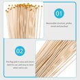 thumbnail image 1 of SHINYPASING 50Pcs Handheld Flagpole Round Sleek Design For Conferences, 1 of 6