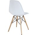 thumbnail image 3 of Modway Chaise de Salle à Manger en Plastique Style Moderne Pyramide Finition Blanche, 3 of 4