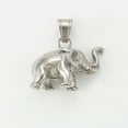 thumbnail image 4 of Fino Collar Elefante Para Caballero Oro Blanco 14k Lam 50 Cm, 4 of 7
