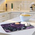 thumbnail image 6 of Yayeee Dish Drying Mat for Kitchen Counter 16"x18" Microfiber Absorbent Pad, Roses and Pearls, 6 of 7
