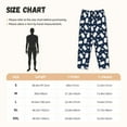 thumbnail image 3 of Pofeuu Swan Print Women's Fashion Pajama Pants with Pockets Comfy Drawstring Sleep Lounge Bottoms-Large, 3 of 6