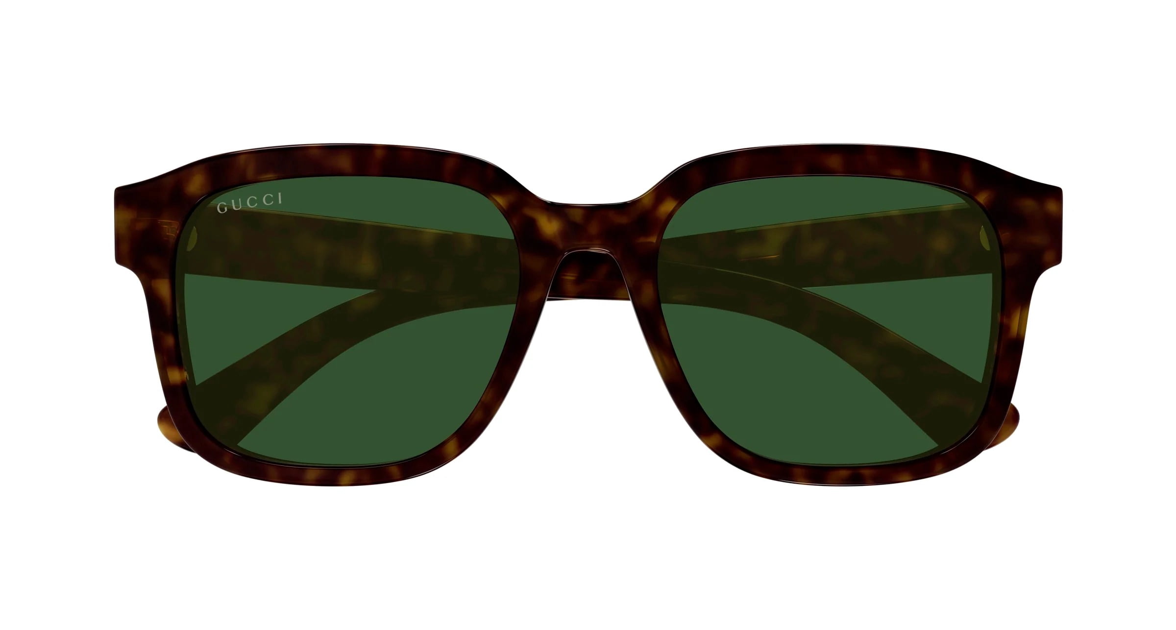 NWT Gucci GG1798SA-002 Havana Green 55mm Sunglasses Gucci GG1798SA 002 Havana Green Rectangular Sunglasses - eye  main image 4
