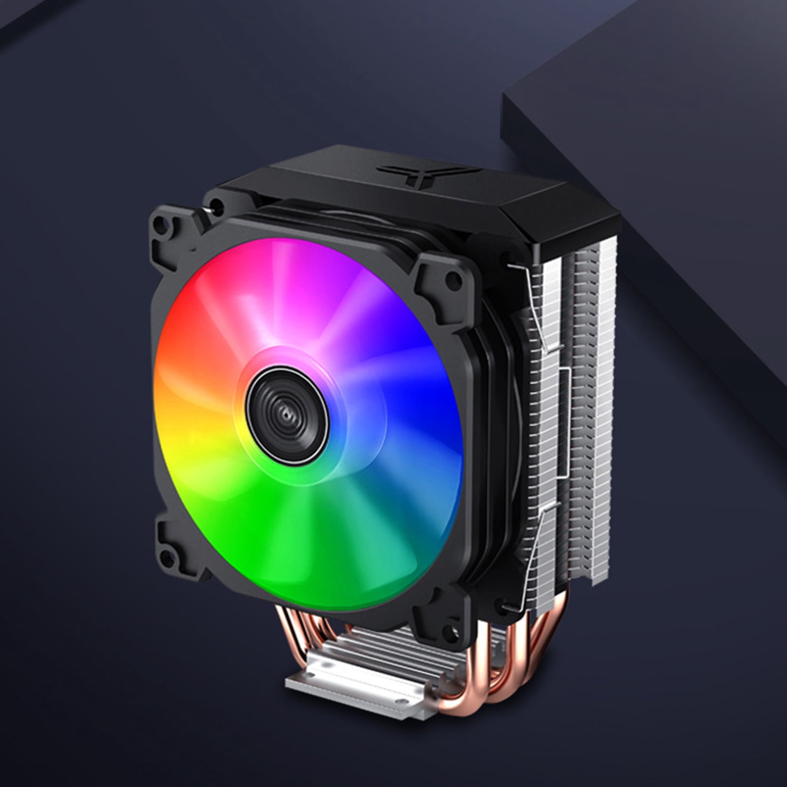 CR1300 3 Heat-pipes Tower 9cm 4 Pin PC Computer Cooling CPU Cooler Fan RGB 12V PWM Radiator Heatsink for AMD/LGA 1151