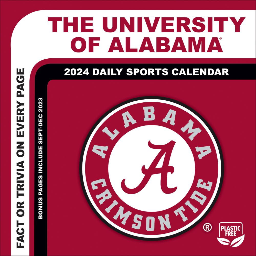 Turner Licensing, Alabama Crimson Tide 2024 Desk Calendar
