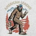 thumbnail image 3 of American Legend Bigfoot T-shirt Patriotic Funny Sasquatch Fan 4 July USA Flag Beer BBQ Tailgate Party Men's Tee, 3 of 7