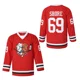 thumbnail image 4 of Camisetas de hockey sobre hielo Serie de TV Camiseta Letterkenny Irish #69 Shores Costura Bordado Ropa deportiva para exteriores Negro Rojo Blanco, 4 of 4