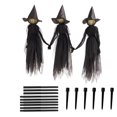 thumbnail image 1 of Decoraciones de Halloween xuanjing grandes iluminadas Brujas gritando P15F, 1 of 1