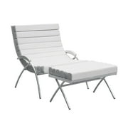 Fine Mod Imports Classic Lounge Chair and Ottoman Set