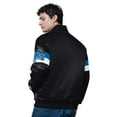 thumbnail image 2 of Men's Starter Black Detroit Lions Triple Option Full-Snap Varsity Jacket, 2 of 2