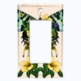 thumbnail image 5 of Metal Light Switch Plate Cover Unique Colorful Floral Butterfly Beige BUT024, 5 of 13