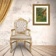 thumbnail image 3 of Fritz Pontini 20x24 Gold Ornate Framed and Double Matted Museum Art Print Titled - Scene of a Farmhouse Garden, 3 of 4