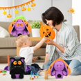 thumbnail image 5 of Reversible Pumpkin to Ghost Bunny Plush – 11 Inch Cute Rabbit Stuffed Animal, Halloween Plush Toy Gift for Toddler Girls Boys, 5 of 6