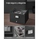 thumbnail image 2 of SONGMICS Caja de reloj con cerradura de seguridad y tapa de cristal 8 espacios, 2 of 5