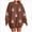 A69-Brown, variant on Halloween Sweatshirt Women Cute Spooky Season Sweatshirts Ghost Fall Graphic Long Sleeve Sweater Pullover Top(Grey,S)