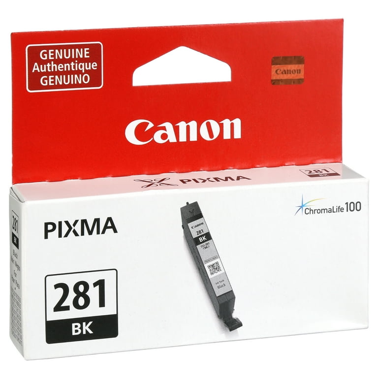 2091C001 (CLI-281) ChromaLife100+ Ink, 750 Page-Yield, Black 2091C001 (CLI-281) ChromaLife100+ Ink, 750 Page-Yield, Black