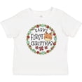 thumbnail image 3 of Inktastic Baby's First Christmas with Reindeer Boys or Girls Baby T-Shirt, 3 of 5