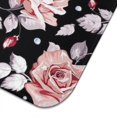 thumbnail image 3 of Microfibre Drying Mat for Kitchen Rose Plant Leaves Flowers Garden Dish Drying Drainer Mat Absorbent Pioneer Drying Mat Washing Up for Glass, Plate & Cup 18inch X 24inch, 3 of 5