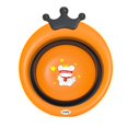 thumbnail image 2 of Lavabo Plegable Lavabo Liviano para Acampar, Lindo, Duradero, Multipropósito Espesar Dibujos Animados Lavabo Plegable Portátil para Niños Recién naranja Hugo Lavabo plegable, 2 of 9