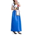thumbnail image 4 of WILLBEST Vestidos para Mujer Verano Ropa Informal Vintage para Mujer Oktoberfest Ropa Divertida Vestido Largo con Lazo y Tiras Grande​​, 4 of 4