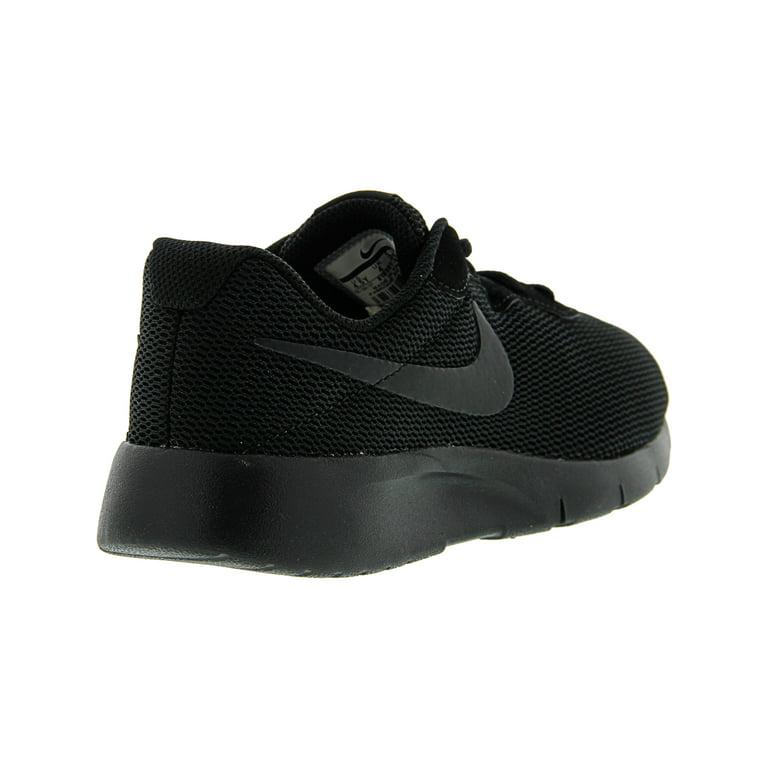 Nike Tanjun Black / Ankle-High Mesh Running Shoe - 3.5M