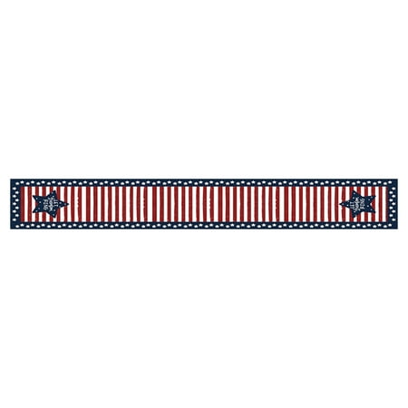 

Holiday Savings Clearance Dvkptbk 4th of July Patriotic Day Table Runner Independence Day Kitchen Living Room Table Decoration for Home Party Decoration 13 X 72 Inch