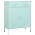 thumbnail image 1 of vidaXL Storage Cabinet Mint 80x35x101.5 cm Steel, 1 of 5
