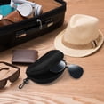 thumbnail image 3 of Estuche para gafas deportivas, soporte para gafas de sol, estuche con cremallera para gafas, estuche de viaje con clip, 3 of 6