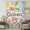 LightPink, variant on Children's Day Sheer Curtains 54 Inches Long for Bedroom, Cartoon Cute Flowers Leaf Pink Plaid Light Filtering Privacy Drapes, Breathable Semi Sheer Window Treatment for Bathroom Dining Room Kitchen