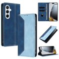 thumbnail image 1 of Funda FOXDOCK para Samsung Galaxy A56 de Cuero Premium Bicolor con Ranuras RFID, Carcasa Tipo Billetera Antigolpes y Soporte Plegable, 1 of 6
