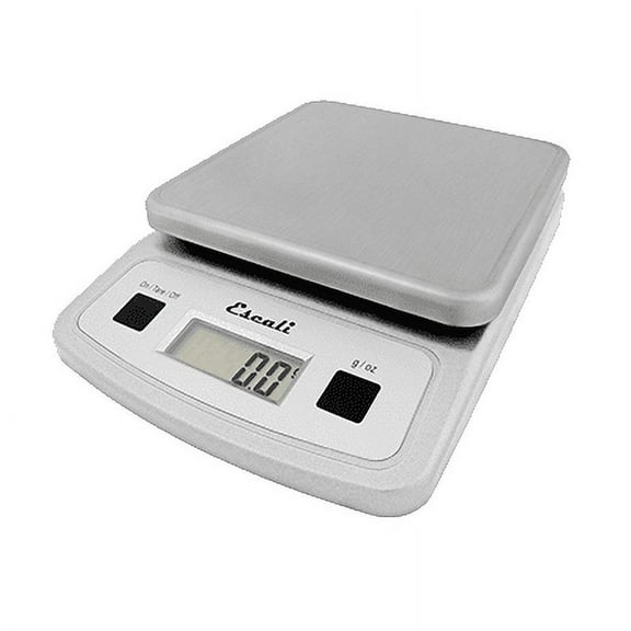 Escali SCDG13LP Low-Profile 13 lb. Digital Kitchen Scale