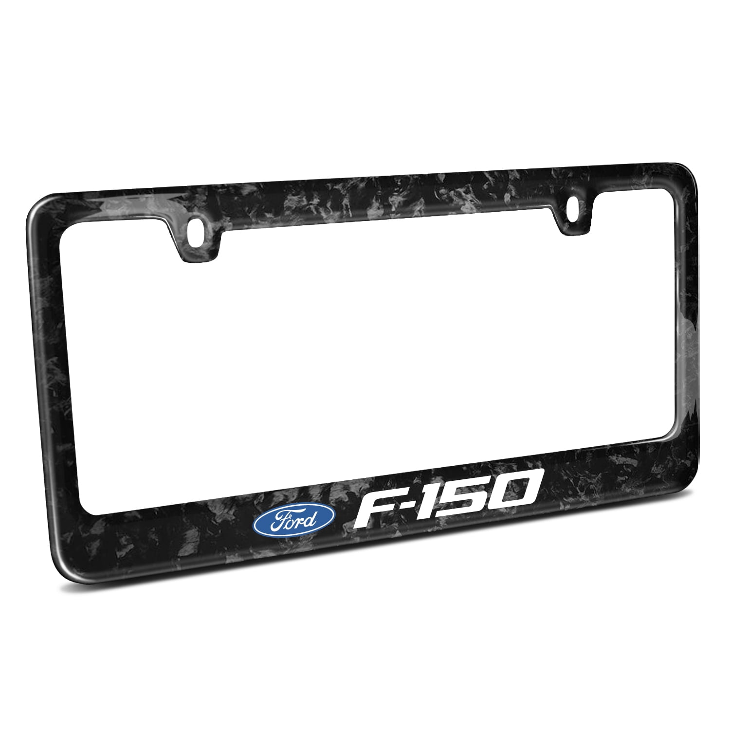 Ford F150 Real Black Composite Carbon Fiber License Plate Frame