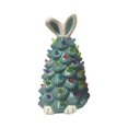 thumbnail image 1 of Ceramic Christmas Tree  Tabletop Christmas Tree Lights Decorations with 54 Multicolored Lights and 7 Point Star Topper for Christmas Table Decorations,easterbunnytreeblue, 1 of 6