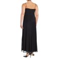 thumbnail image 2 of B & A by Betsy & Adam Plus Size Embellished Pleated A-Line Evening Gown Dress, 2 of 2
