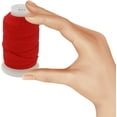 thumbnail image 6 of The Beadsmith Pure Silk Cord – Red, Size FFF (0.419 mm), 92 Yards (276 ft), 1/2 oz Spool, 6 of 8
