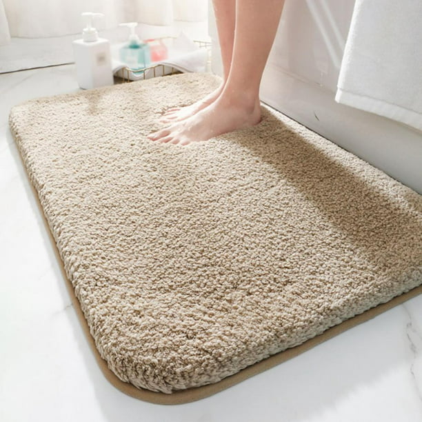 Bathroom Rug Non Slip Absorbent Super, What Type Of Rug For Bathroom