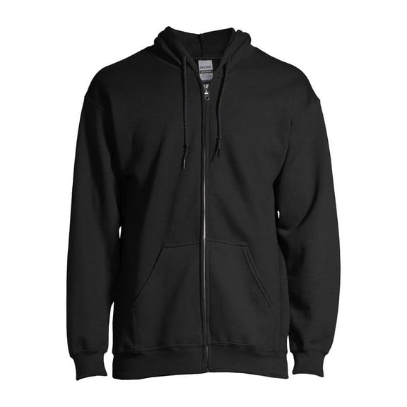 Gildan Men's and Big Men's Heavy Blend Full Zip Hooded Sweatshirt, up to Size 3XL