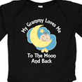 thumbnail image 4 of Inktastic Grammy Loves Me Moon and Back Boys or Girls Long Sleeve Baby Bodysuit, 4 of 5