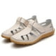 thumbnail image 5 of WILLBEST Sandalias De Mujer Zapatos De Mujer Moda Sandalias Planas De Suela Suave Sandalias Casuales Retro, 5 of 5