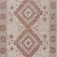 thumbnail image 3 of SAFAVIEH Courtyard Davin Aztec Indoor/Outdoor Area Rug, 5'3" x 7'7", Beige/Red, 3 of 4