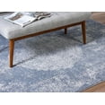 thumbnail image 6 of Rugs.com Oregon Collection Rug – 10' x 13' Blue Low-Pile Rug Perfect For Living Rooms, Large Dining Rooms, Open Floorplans, 6 of 9