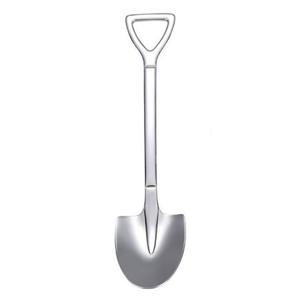 Tableware Kitchen Tools Stainless Steel Coffee Spoon Dessert Spoon Retro Shovel 