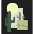 thumbnail image 2 of Natural World Cacti & Shapes Black Adult Long Sleeve Hoodie-XXL, 2 of 3