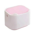 thumbnail image 2 of BKRE Compact Desktop Waste Mini Trash Can For Home Bedroom Small Garbage Disposal Solution, 2 of 6