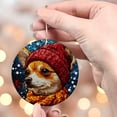 thumbnail image 4 of Christmas Haging Ornaments 2025 - Chinese Shar Pei Dog Christmas Ornament, Christmas Tree Ornaments, Chinese Shar Pei Dog Xmas Holiday Home Decor, Xmas Ornament, 4 of 4