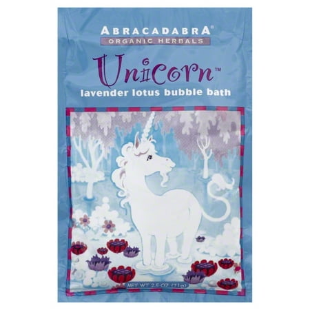 Abracadabra Children's Unicorn Bubble Bath by Abra (2.5oz Foam 
