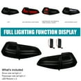 thumbnail image 6 of Spec-D Tuning Glossy Black LED Tail Lights Compatible with 2015-2017 Volkswagen Golf GTI Models, Left + Right Pair Assembly, 6 of 6