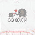 thumbnail image 4 of Inktastic Big Cousin Announcement Girls Toddler Dress, 4 of 5