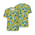 thumbnail image 6 of Rocae Lemon for Breathable Men's Baseball T-Shirt Fashionable Casual Baseball Jersey, Moisture-wicking Sportswear Medium, 6 of 9